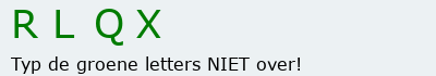 Bevestigingscode