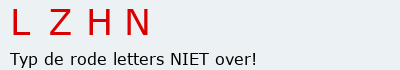Bevestigingscode