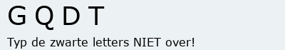 Bevestigingscode