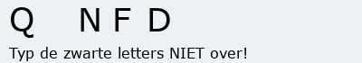 Bevestigingscode