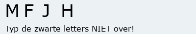 Bevestigingscode