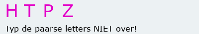 Bevestigingscode