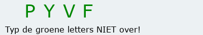 Bevestigingscode