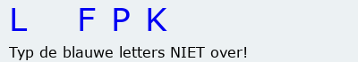 Bevestigingscode