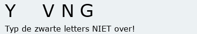 Bevestigingscode