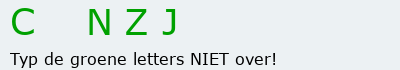 Bevestigingscode