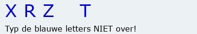 Bevestigingscode