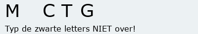 Bevestigingscode