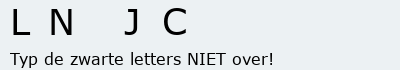 Bevestigingscode