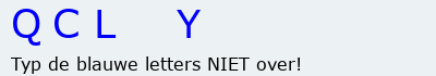 Bevestigingscode