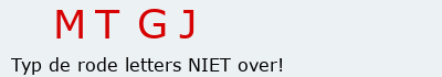Bevestigingscode