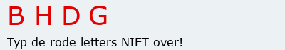 Bevestigingscode