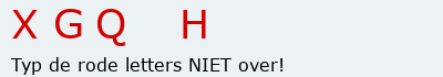 Bevestigingscode