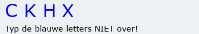 Bevestigingscode