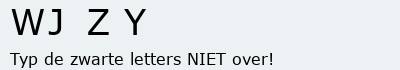 Bevestigingscode