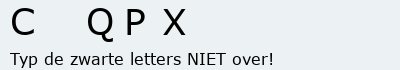 Bevestigingscode
