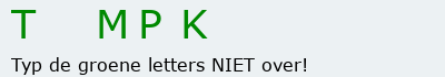 Bevestigingscode