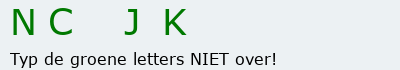 Bevestigingscode