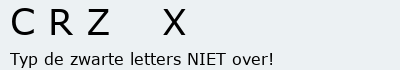 Bevestigingscode