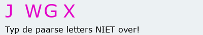 Bevestigingscode