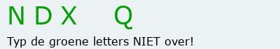 Bevestigingscode