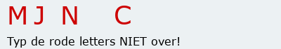 Bevestigingscode