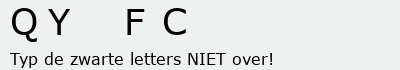 Bevestigingscode