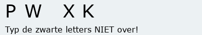 Bevestigingscode