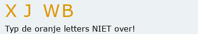 Bevestigingscode