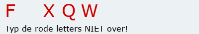 Bevestigingscode