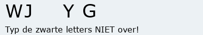 Bevestigingscode