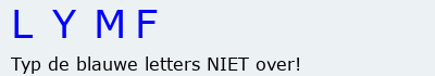 Bevestigingscode