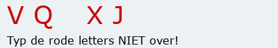 Bevestigingscode