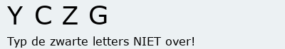 Bevestigingscode