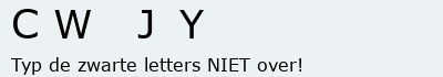 Bevestigingscode