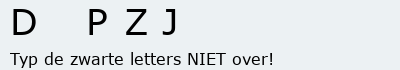 Bevestigingscode