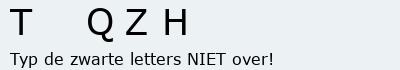 Bevestigingscode
