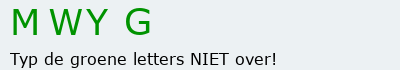 Bevestigingscode