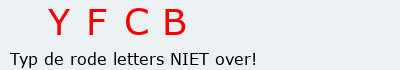 Bevestigingscode