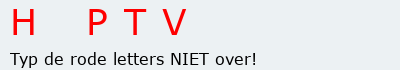Bevestigingscode