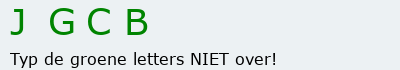 Bevestigingscode