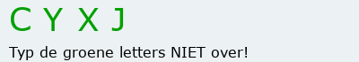 Bevestigingscode