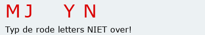 Bevestigingscode