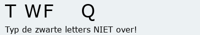 Bevestigingscode