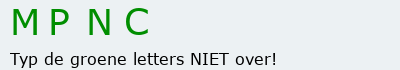 Bevestigingscode