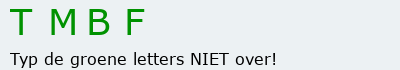 Bevestigingscode