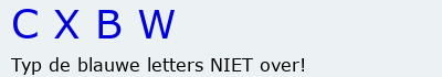 Bevestigingscode
