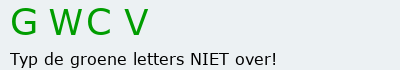 Bevestigingscode