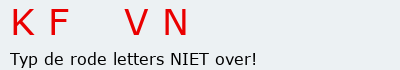 Bevestigingscode