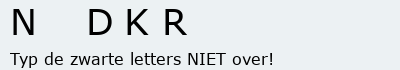 Bevestigingscode